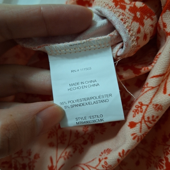 Meraki halter neck wrap blouse size XL - Picture 7 of 9